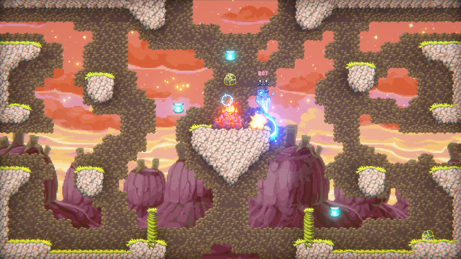 Skarn arena combat